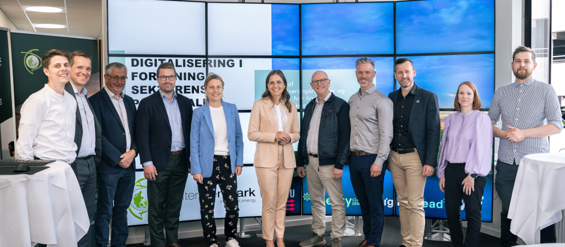 Digitaliseringsministeren besøger Center Denmark til dialog om fremtidens digitale forsyningssektor